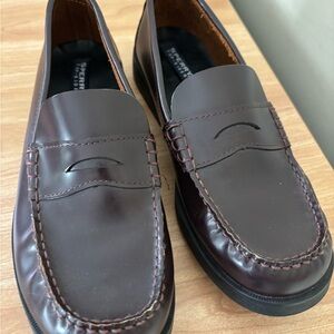 Sperry Colton boys  Dark Brown Leather Loafers, size 7